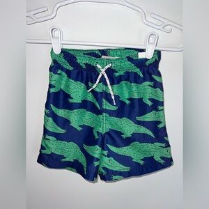 Mini Boben Alligator Swim Trunks size 5